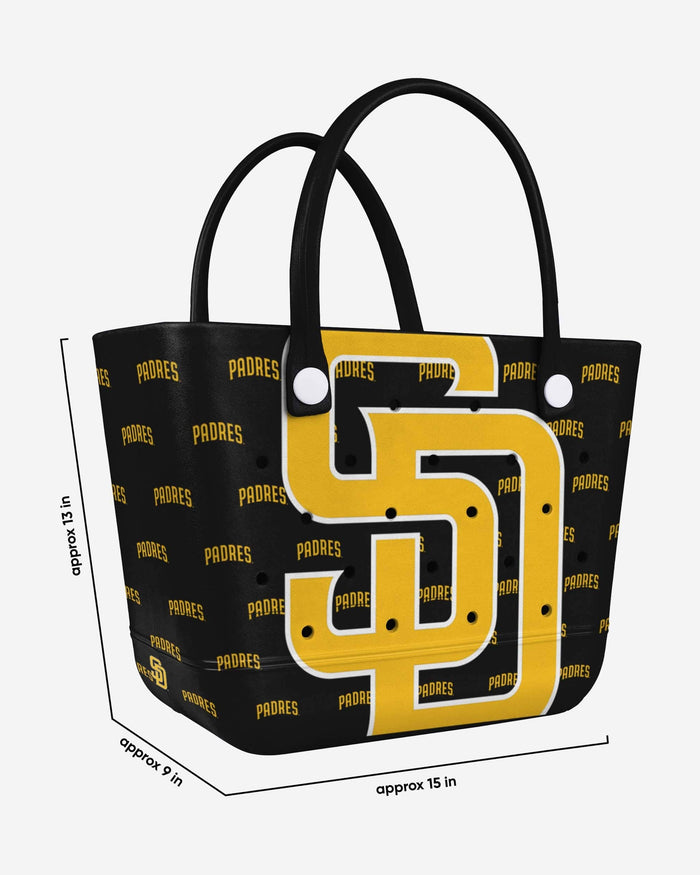 San Diego Padres Big Logo Mini Print Tailgate Tote Bag FOCO - FOCO.com