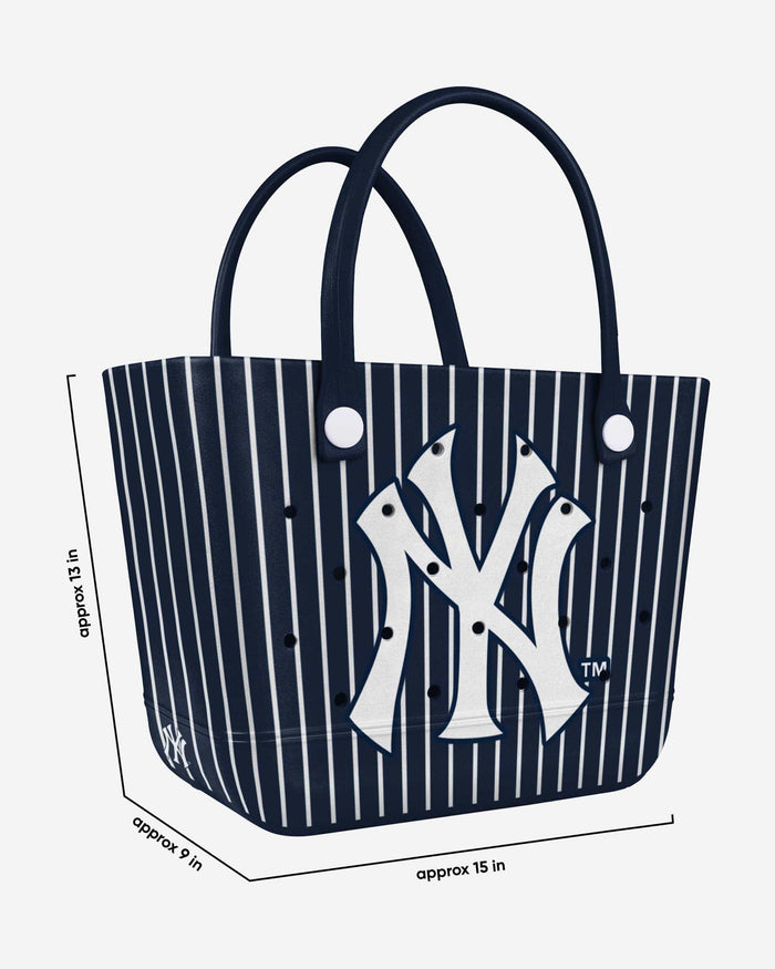 New York Yankees Pinstripe Tailgate Tote Bag FOCO - FOCO.com