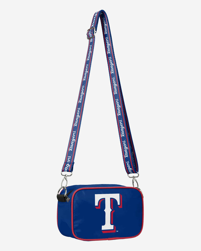 Texas Rangers Team Logo Crossbody Bag FOCO - FOCO.com