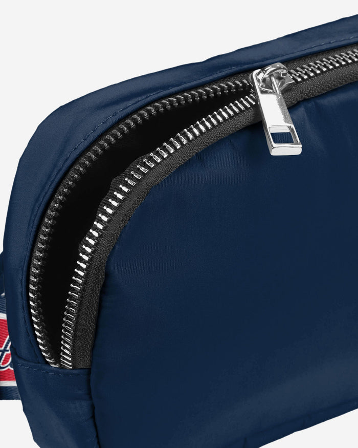 Atlanta Braves Team Wordmark Crossbody Belt Bag FOCO - FOCO.com