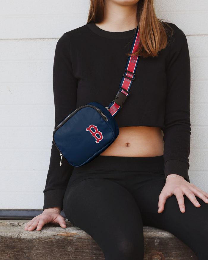 Boston Red Sox Team Wordmark Crossbody Belt Bag FOCO - FOCO.com