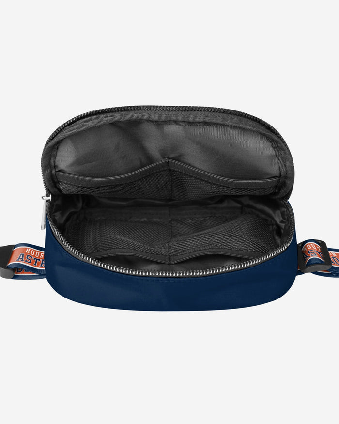 Houston Astros Team Wordmark Crossbody Belt Bag FOCO - FOCO.com