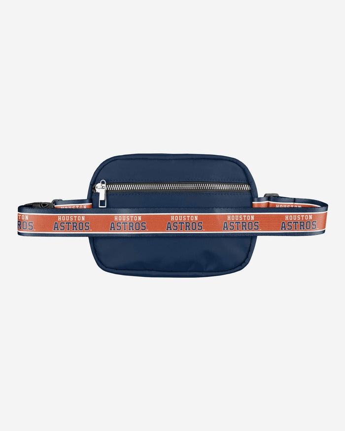 Houston Astros Team Wordmark Crossbody Belt Bag FOCO - FOCO.com