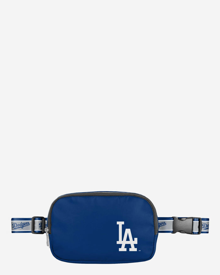 Los Angeles Dodgers Team Wordmark Crossbody Belt Bag FOCO - FOCO.com