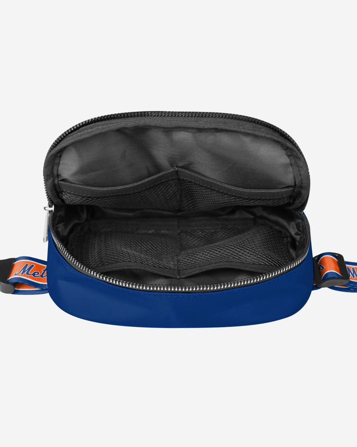 New York Mets Team Wordmark Crossbody Belt Bag FOCO - FOCO.com