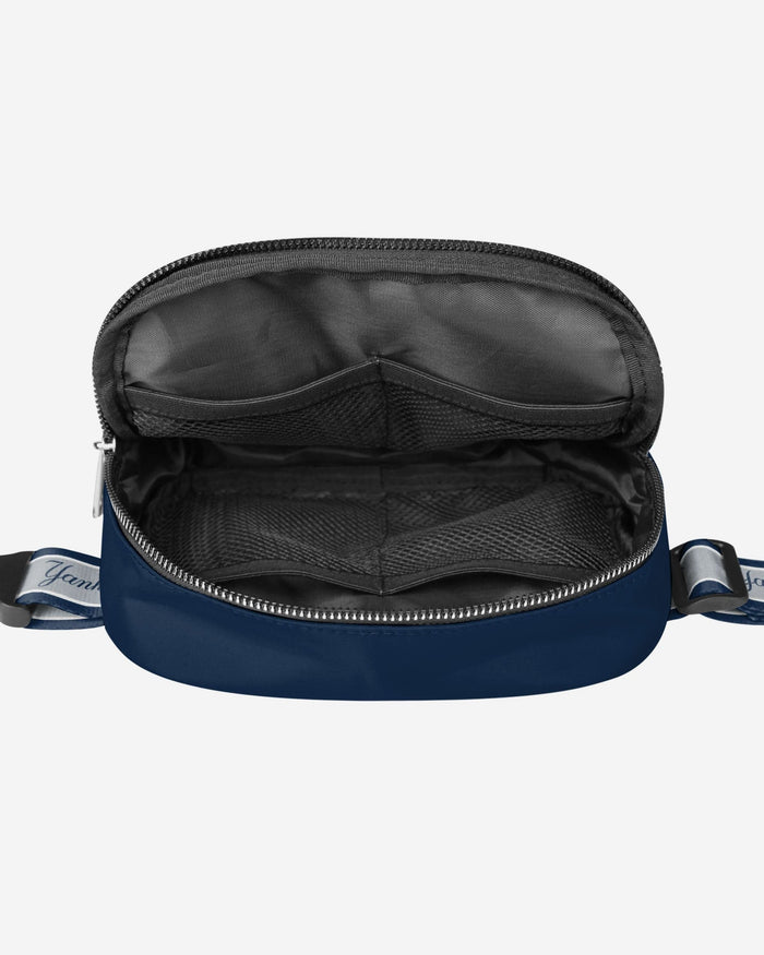 New York Yankees Team Wordmark Crossbody Belt Bag FOCO - FOCO.com