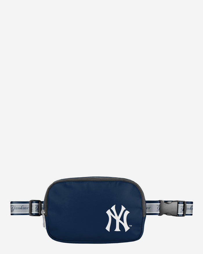 New York Yankees Team Wordmark Crossbody Belt Bag FOCO - FOCO.com