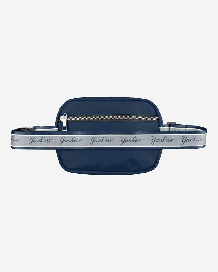 New York Yankees Team Wordmark Crossbody Belt Bag FOCO - FOCO.com