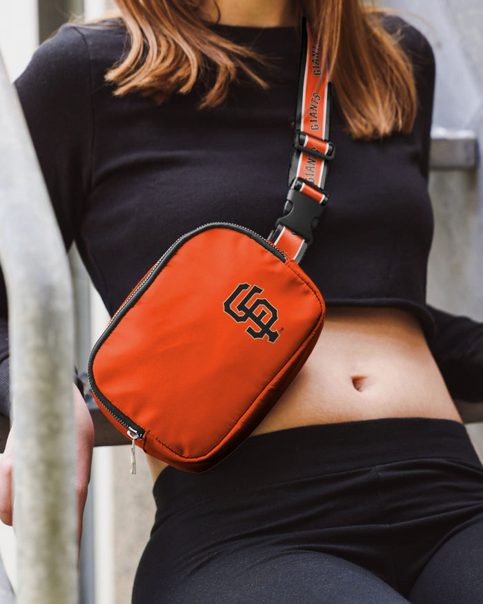 San Francisco Giants Team Wordmark Crossbody Belt Bag FOCO - FOCO.com