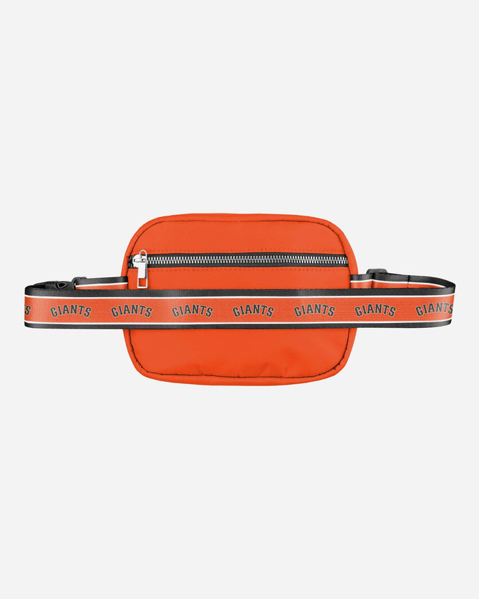 San Francisco Giants Team Wordmark Crossbody Belt Bag FOCO - FOCO.com