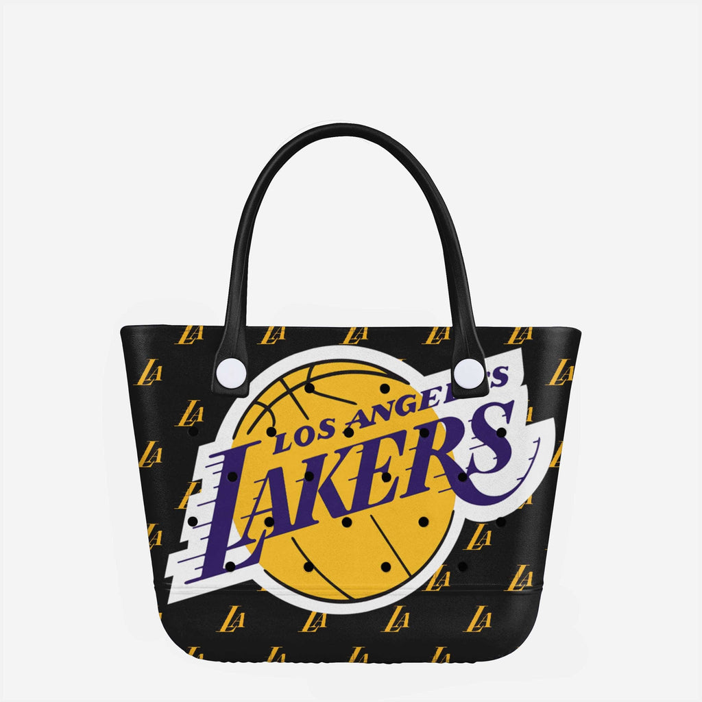 Los Angeles Lakers Big Logo Mini Print Tailgate Tote Bag FOCO - FOCO.com