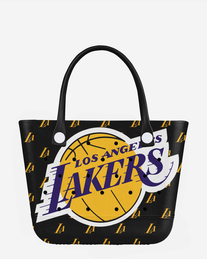 Los Angeles Lakers Big Logo Mini Print Tailgate Tote Bag FOCO - FOCO.com