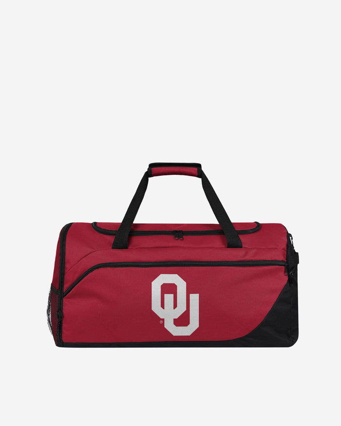 Oklahoma Sooners Solid Big Logo Duffle Bag FOCO - FOCO.com