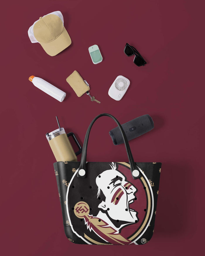 Florida State Seminoles Big Logo Mini Print Tailgate Tote Bag FOCO - FOCO.com