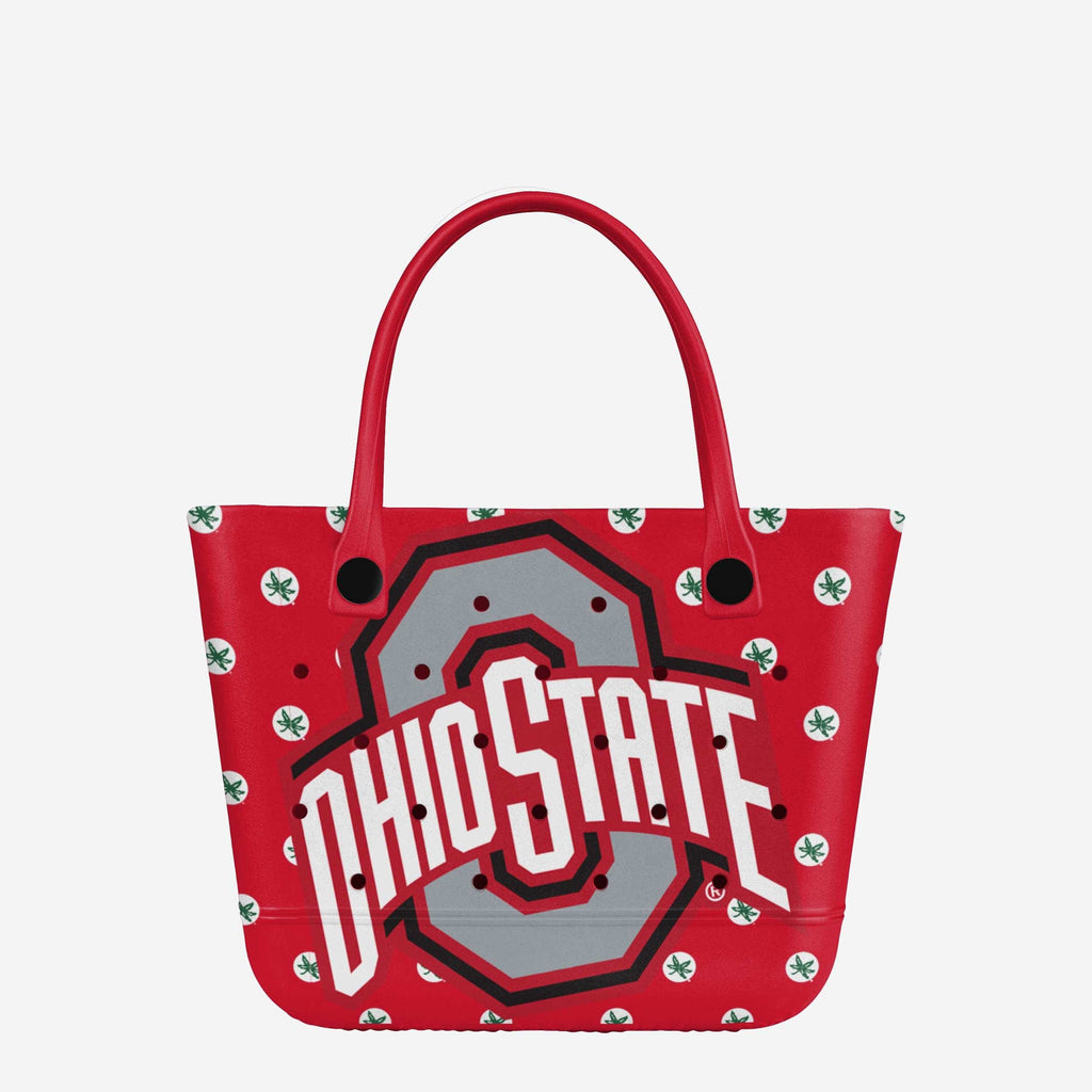 Ohio State Buckeyes Big Logo Mini Print Tailgate Tote Bag FOCO - FOCO.com