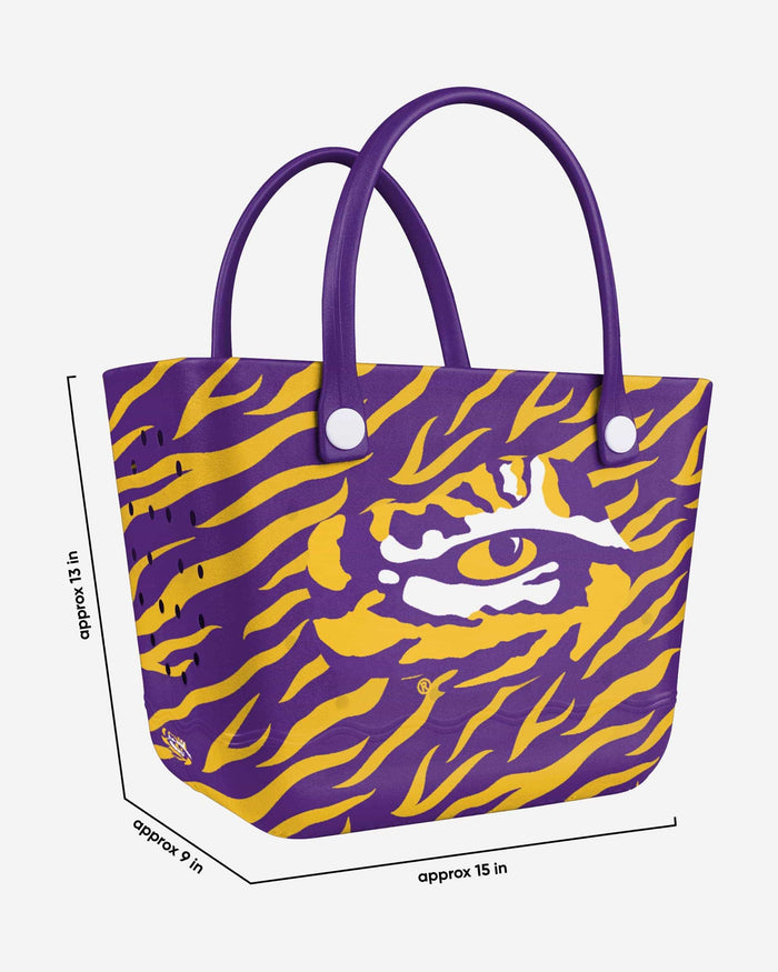 LSU Tigers Thematic Tailgate Tote Bag FOCO - FOCO.com