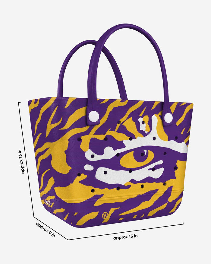 LSU Tigers Thematic Tailgate Tote Bag FOCO - FOCO.com