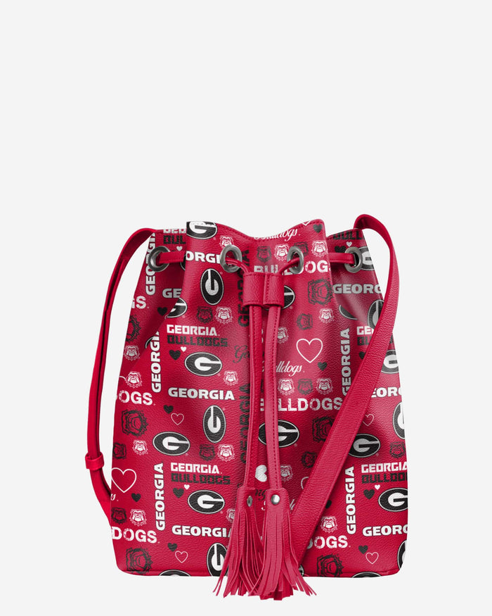 Georgia Bulldogs Logo Love Cinch Purse FOCO - FOCO.com