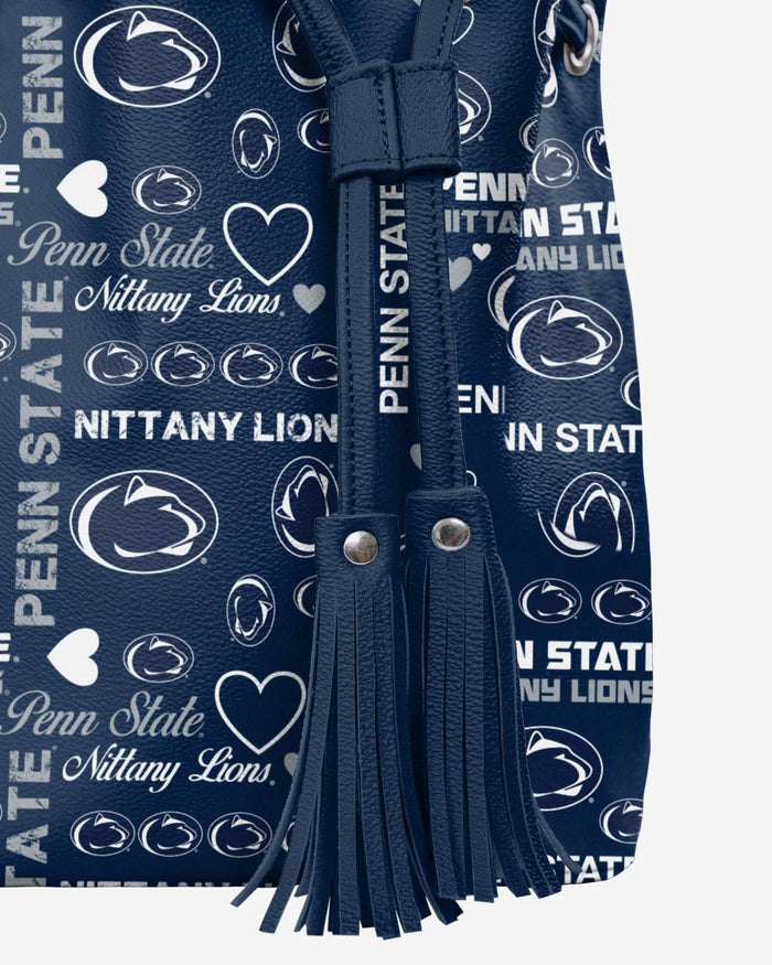 Penn State Nittany Lions Logo Love Cinch Purse FOCO - FOCO.com