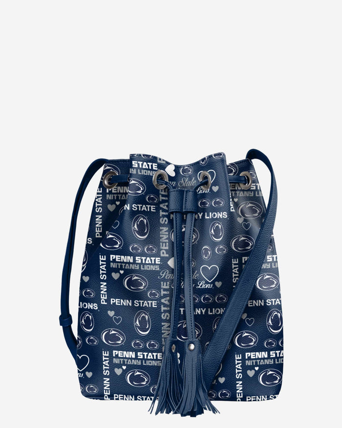 Penn State Nittany Lions Logo Love Cinch Purse FOCO - FOCO.com