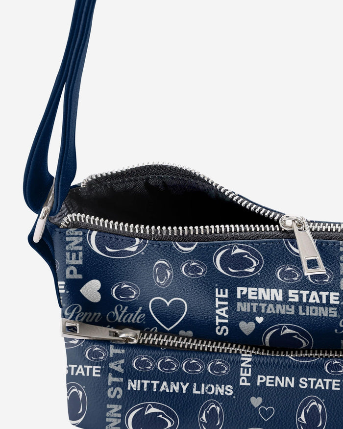 Penn State Nittany Lions Logo Love Crossbody Purse FOCO - FOCO.com