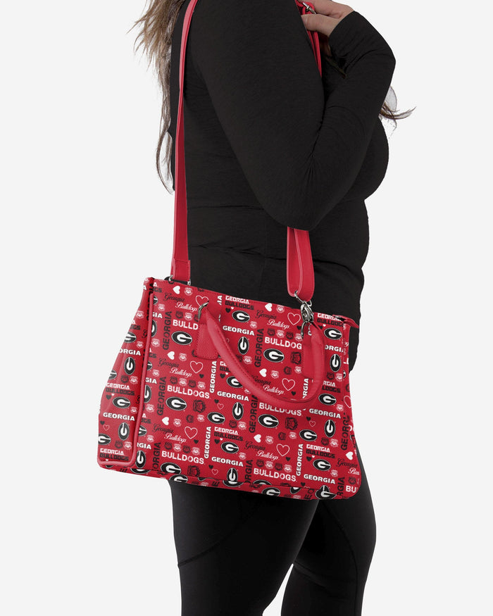 Georgia Bulldogs Logo Love Purse FOCO - FOCO.com