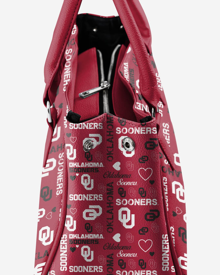 Oklahoma Sooners Logo Love Purse FOCO - FOCO.com