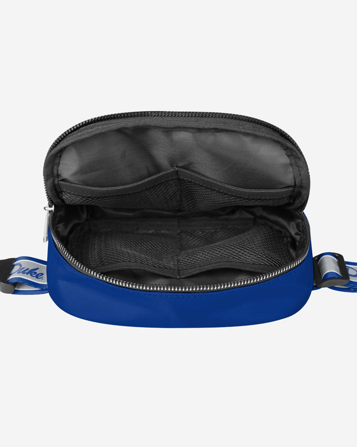 Duke Blue Devils Team Wordmark Crossbody Belt Bag FOCO - FOCO.com