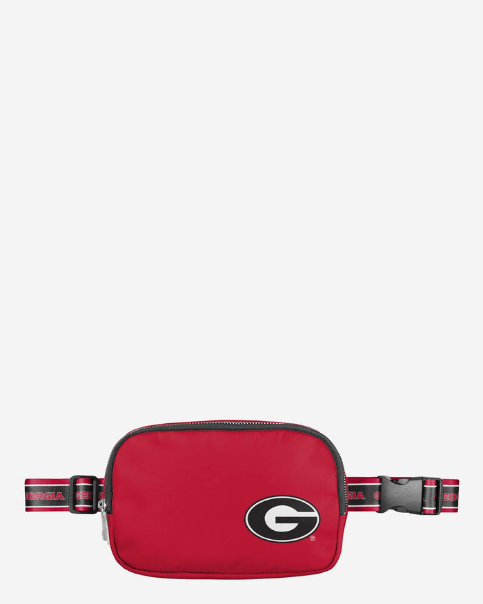 Georgia Bulldogs Team Wordmark Crossbody Belt Bag FOCO - FOCO.com