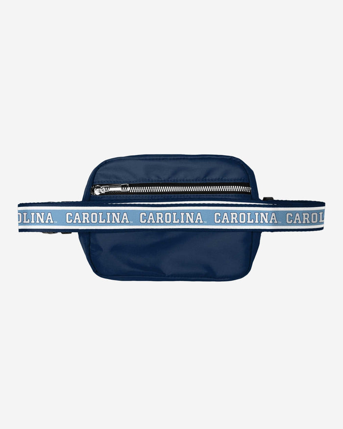 North Carolina Tar Heels Team Wordmark Crossbody Belt Bag FOCO - FOCO.com