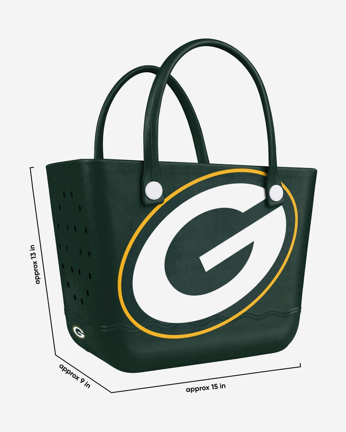 Green Bay Packers Big Logo Tailgate Tote Bag FOCO - FOCO.com