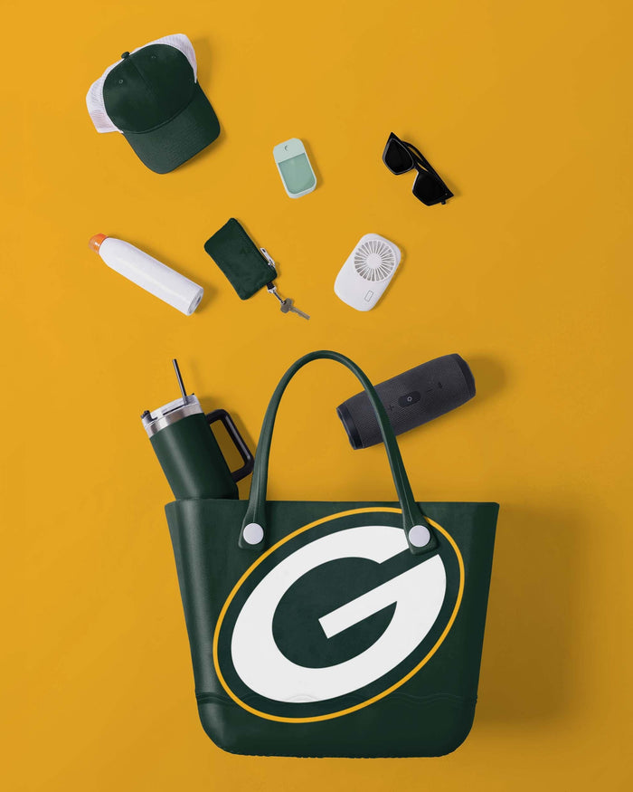 Green Bay Packers Big Logo Tailgate Tote Bag FOCO - FOCO.com