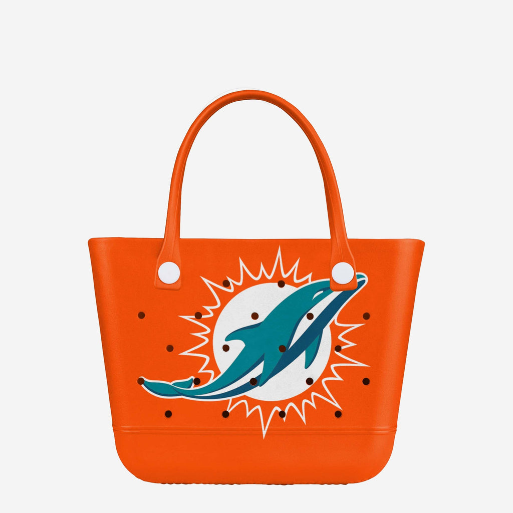 Miami Dolphins Big Logo Tailgate Tote Bag FOCO - FOCO.com