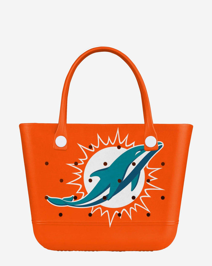 Miami Dolphins Big Logo Tailgate Tote Bag FOCO - FOCO.com