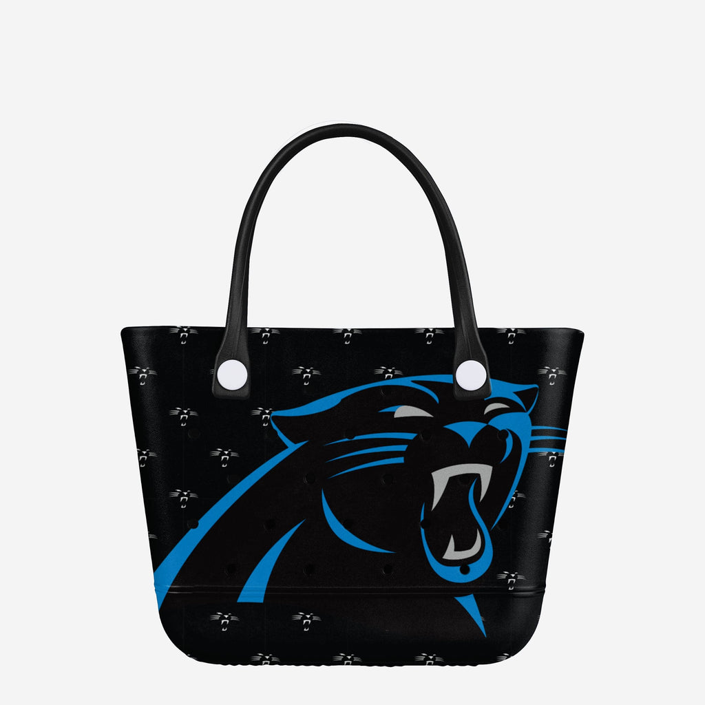 Carolina Panthers Big Logo Mini Print Tailgate Tote Bag FOCO - FOCO.com