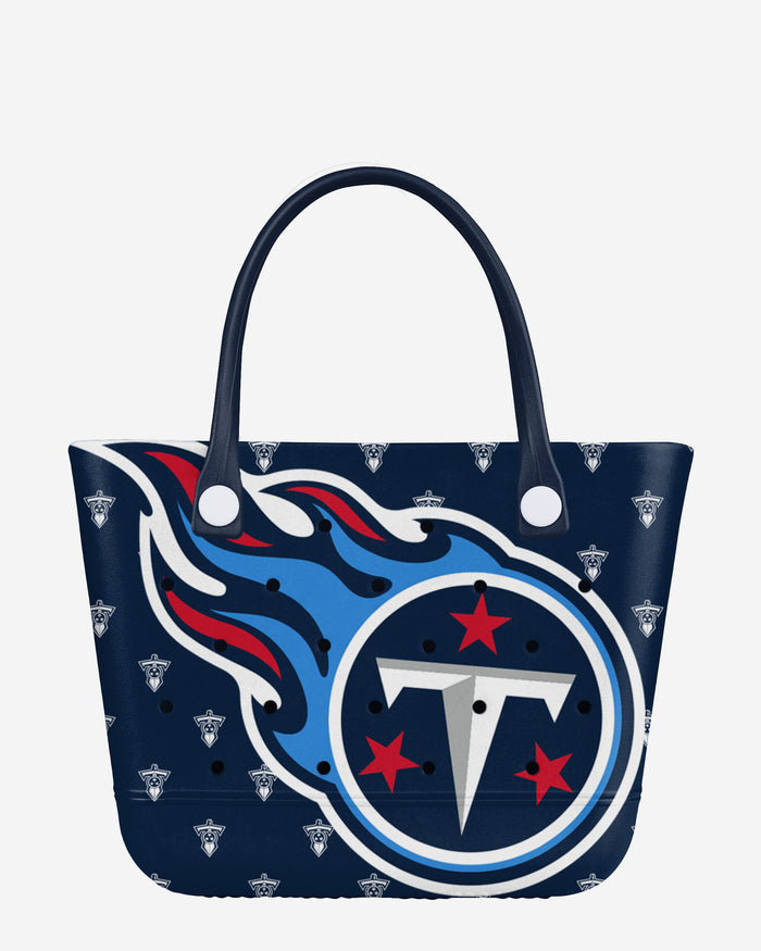 Tennessee Titans Big Logo Mini Print Tailgate Tote Bag FOCO - FOCO.com