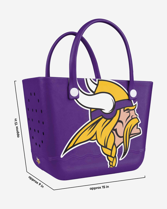 Minnesota Vikings Big Logo Tailgate Tote Bag FOCO - FOCO.com