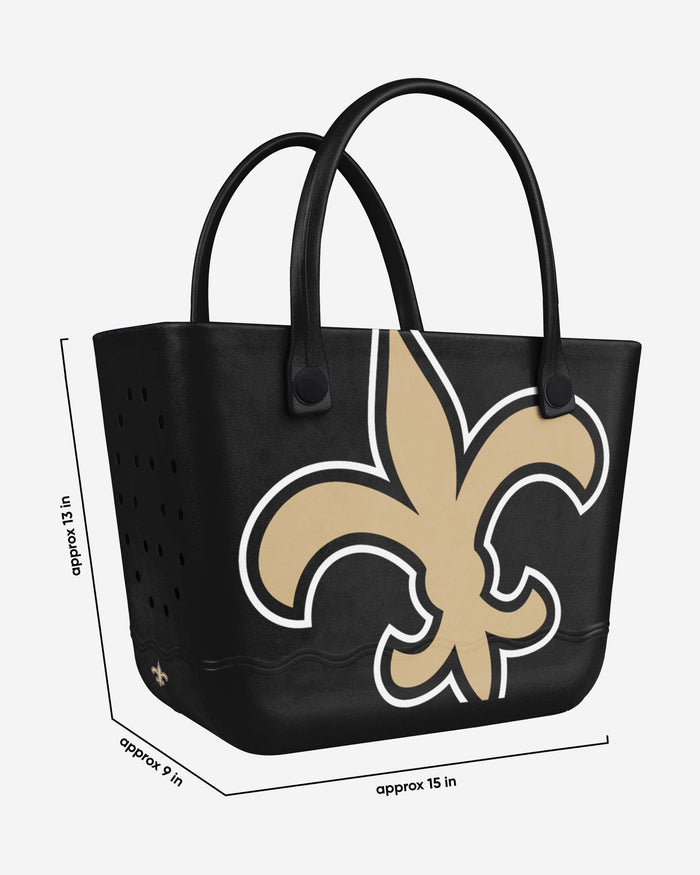 New Orleans Saints Big Logo Tailgate Tote Bag FOCO - FOCO.com