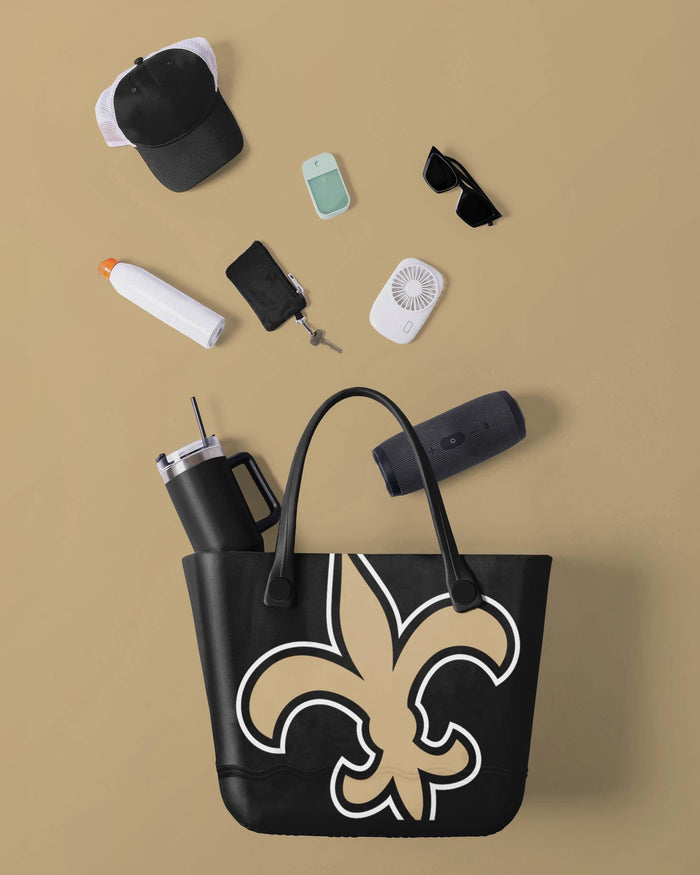 New Orleans Saints Big Logo Tailgate Tote Bag FOCO - FOCO.com