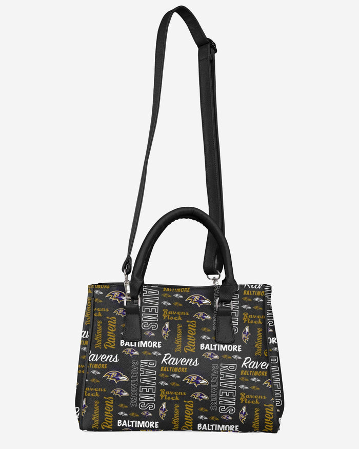 Baltimore Ravens Spirited Style Printed Collection Purse FOCO - FOCO.com