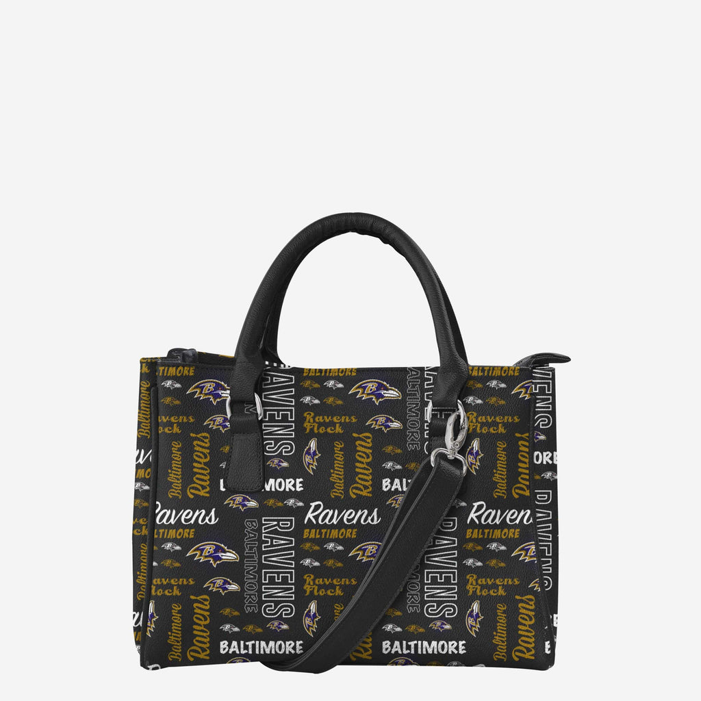 Baltimore Ravens Spirited Style Printed Collection Purse FOCO - FOCO.com