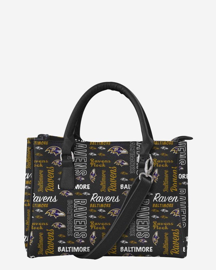 Baltimore Ravens Spirited Style Printed Collection Purse FOCO - FOCO.com