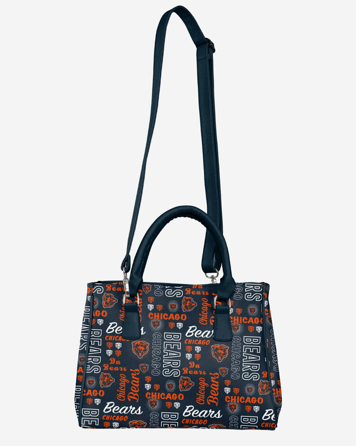 Chicago Bears Spirited Style Printed Collection Purse FOCO - FOCO.com