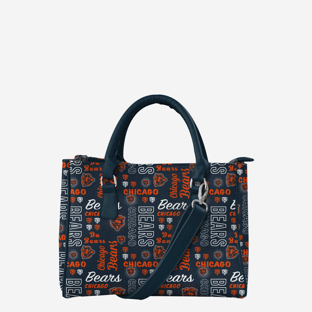 Chicago Bears Spirited Style Printed Collection Purse FOCO - FOCO.com