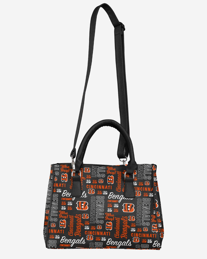 Cincinnati Bengals Spirited Style Printed Collection Purse FOCO - FOCO.com