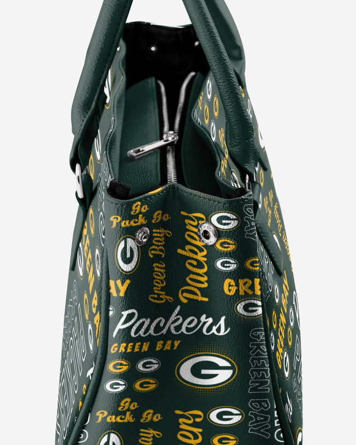 Green Bay Packers Spirited Style Printed Collection Purse FOCO - FOCO.com