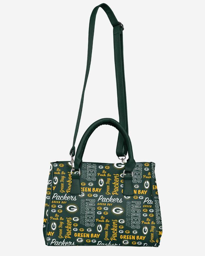 Green Bay Packers Spirited Style Printed Collection Purse FOCO - FOCO.com