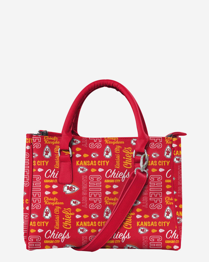 Kansas City Chiefs Spirited Style Printed Collection Purse FOCO - FOCO.com