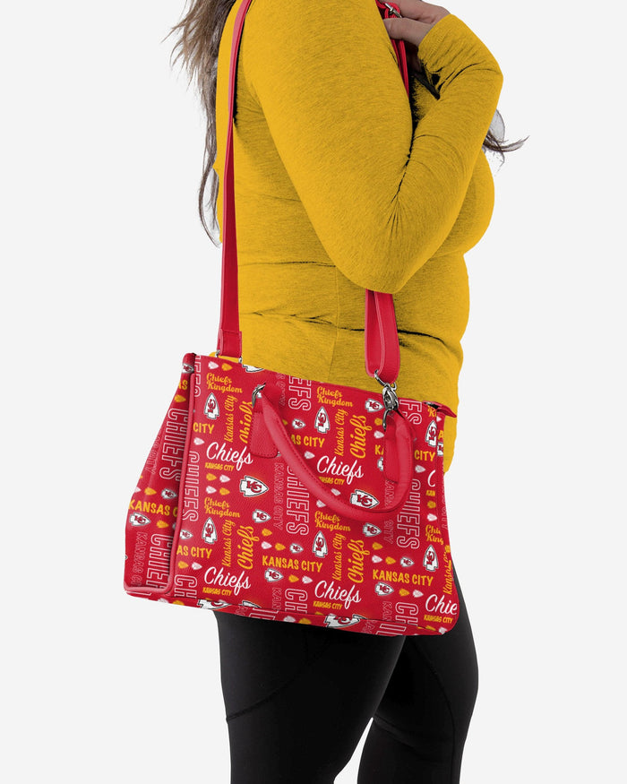 Kansas City Chiefs Spirited Style Printed Collection Purse FOCO - FOCO.com