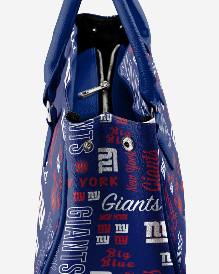 New York Giants Spirited Style Printed Collection Purse FOCO - FOCO.com